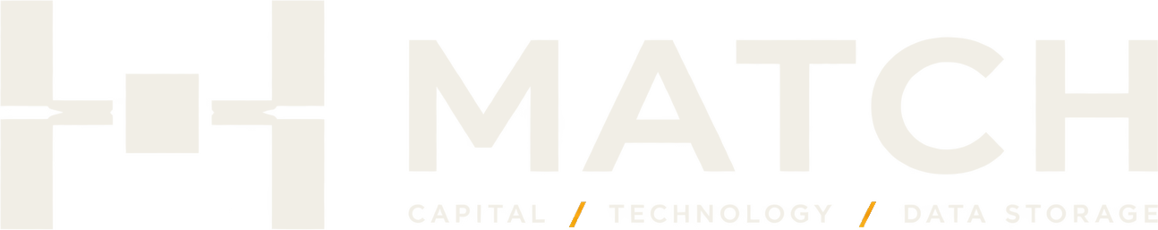 MATCH. Capital, technology, data storage.